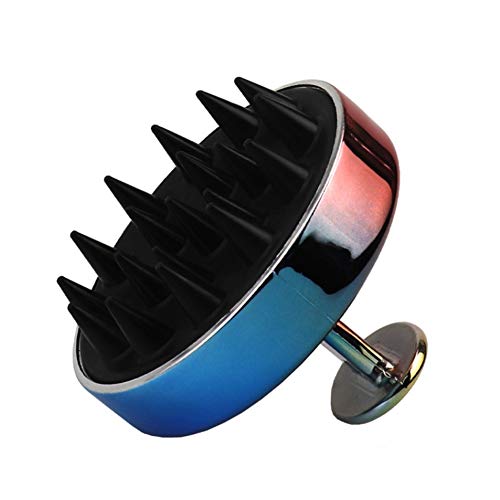 Shampoobürste, Massagebürste aus Kopfleder, für feuchtes und trockenes Haar, mit Haarbürste aus weichem Silikon für Frauen, Männer, Haustiere, Farbe Shampoobürste, Massagebürste aus Kopfleder, für feuchtes und trockenes Haar, mit Haarbürste aus weichem Silikon für Frauen, Männer, Haustiere, Farbe von HRANG