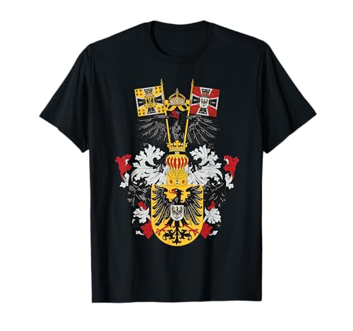 Heiliges Römisches Reich Flagge T-Shirt Deutscher Adler Shirt Herren Damen T-Shirt Heiliges Römisches Reich Flagge T-Shirt Deutscher Adler Shirt Herren Damen T-Shirt von HRE Flag