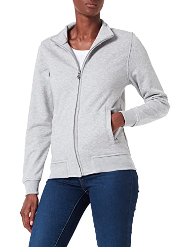 HRM Damen 1002 Kapuzenpullover, Grey-Melange, 4XL von HRM