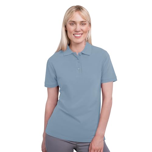 HRM Damen Heavy Performance W Polohemd, Sky Blue, XXX-Large von HRM