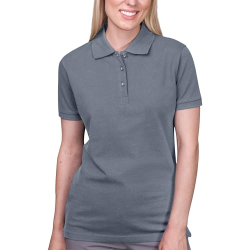 HRM Damen Heavy Stretch W Polohemd, Stone, 5X-Large von HRM