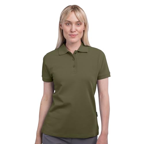 HRM Damen Heavy W Polohemd, Olive, XXL HRM Damen Heavy W Polohemd, Olive, XXL von HRM