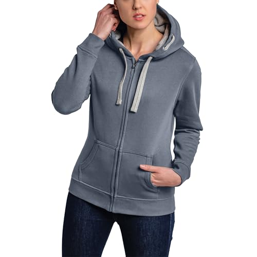 HRM Damen Jacket F Hoodie, Stone, 5XL EU von HRM