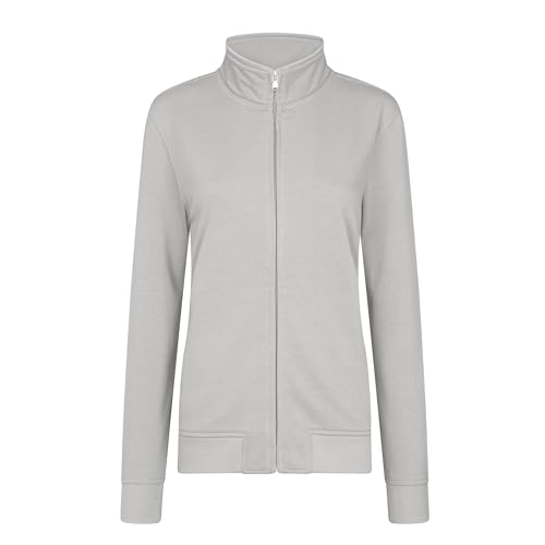 HRM Damen Premium Full-Zip Sweat Jacket I Fair Trade Damen-Sweatjacke, 360 g/m² I Aus 70% Baumwolle & 30% recyceltem Polyester von HRM