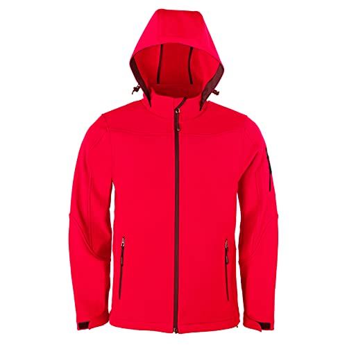 HRM Herren 1101 Jacket, red, 4XL von HRM