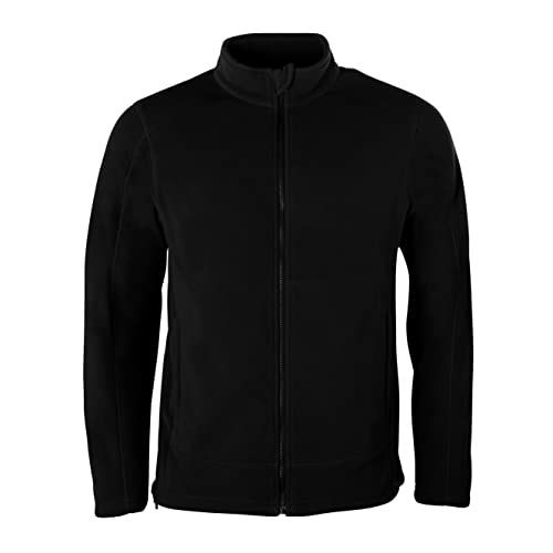 HRM Herren 1201 Jacket, Black, XL von HRM