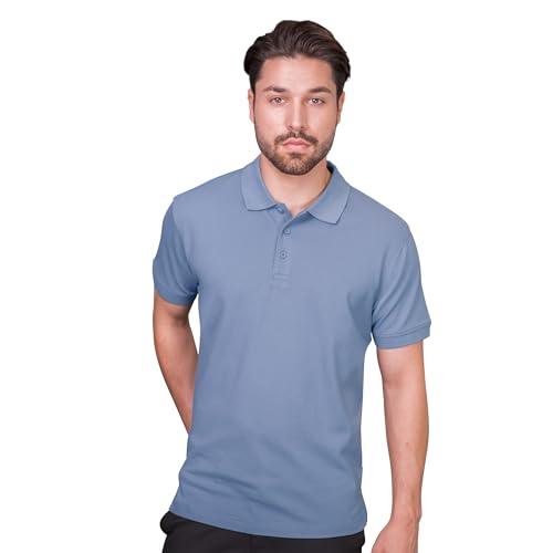 HRM Herren 301 Polohemd, Sky Blue, 3XL HRM Herren 301 Polohemd, Sky Blue, 3XL von HRM