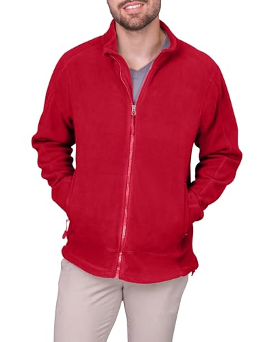 HRM Herren Full-Zip Fleece Jacket I Premium Fleecejacke Herren aus Micro-Polarfleece I Funktionsjacke für Herren I Workwear I Hochwertige & nachhaltige Herren-Bekleidung von HRM