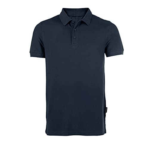 HRM Herren Heavy Polo, navy, Gr. S I Premium Polo Shirt Herren aus 100% Baumwolle I Basic Polohemd bis 60°C waschbar I Hochwertige & nachhaltige Herren-Bekleidung I Workwear von HRM