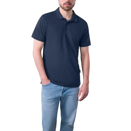 HRM Herren Heavy Performance M Polohemd, Navy, 6XL von HRM