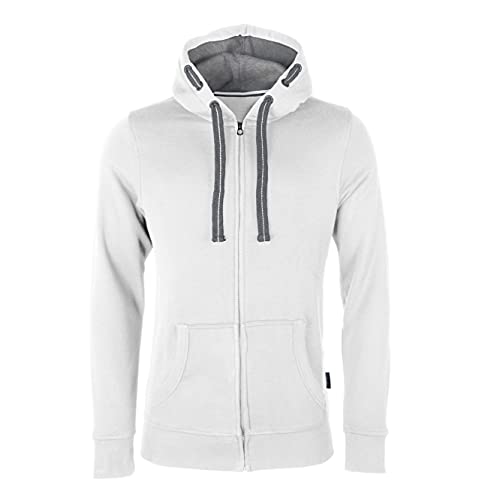 HRM Herren Jas M Kapuzenpullover, Offwhite, 3XL von HRM