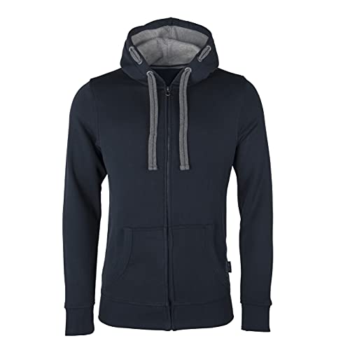 HRM Herren Jas M Kapuzenpullover, Navy, L von HRM