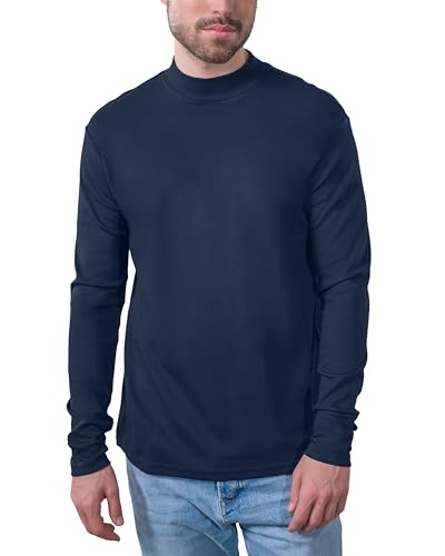 HRM Herren Men´s Premium Highneck Longsleeve Tees, Navy, XXL HRM Herren Men´s Premium Highneck Longsleeve Tees, Navy, XXL von HRM