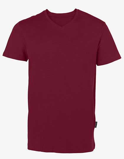 HRM Herren T-Shirt V-Ausschnitt 8 Farben bis Größe 6XL aus zert. Bio - Baumwolle Unisex von HRM