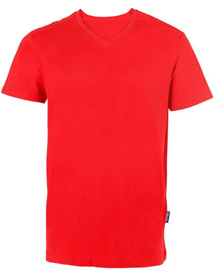 HRM Herren T-Shirt V-Ausschnitt 8 Farben bis Größe 6XL aus zert. Bio - Baumwolle Unisex von HRM