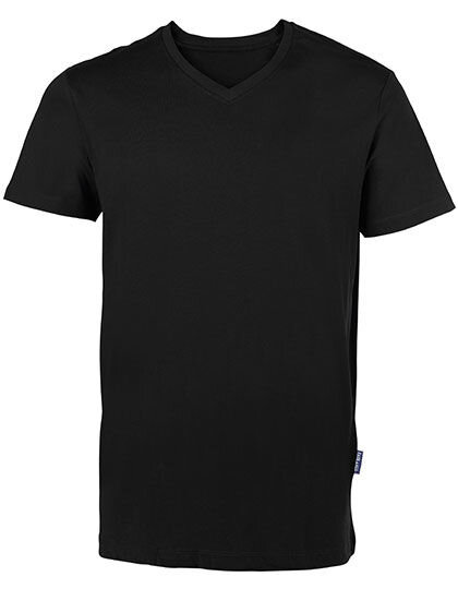 HRM Herren T-Shirt V-Ausschnitt 8 Farben bis Größe 6XL aus zert. Bio - Baumwolle Unisex von HRM