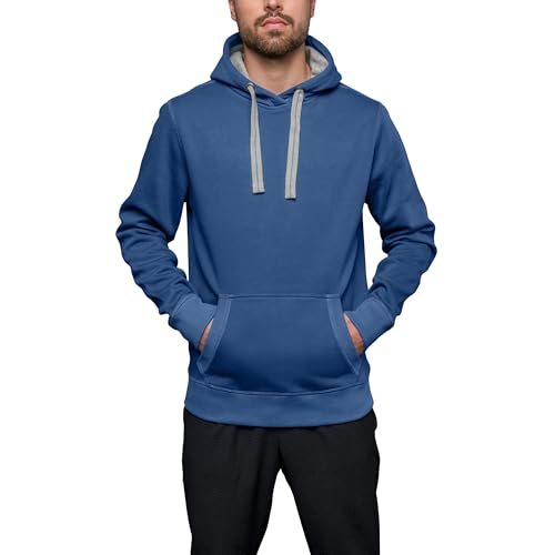 HRM Herren Unisex Sweat, Denim, M EU von HRM