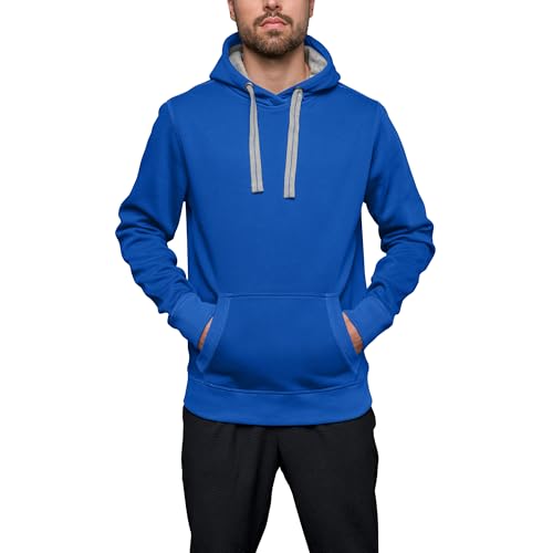 HRM Herren Unisex Sweat, Royalblau, L EU von HRM