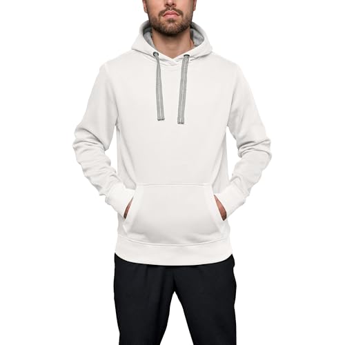 HRM Unisex Sweat Hoodie I Premium Kapuzenpullover für Damen & Herren mit Kontrast-Innenfutter I Basic Hoodie Unisex I Damen- & Herren-Pullover I Hochwertige & nachhaltige Kleidung von HRM