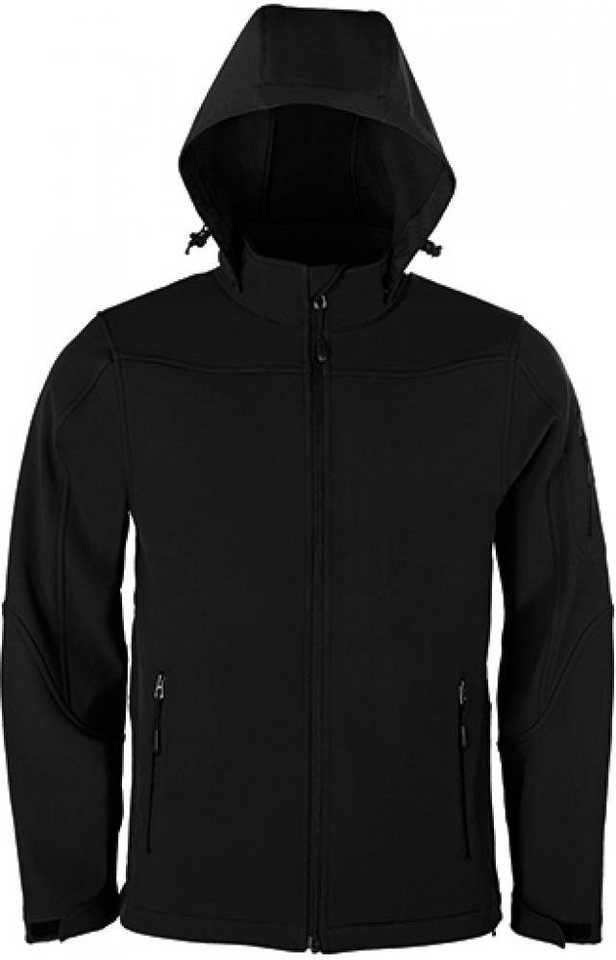 HRM Softshelljacke Herren Jacke Men´s Hooded Soft-Shell Jacket von HRM