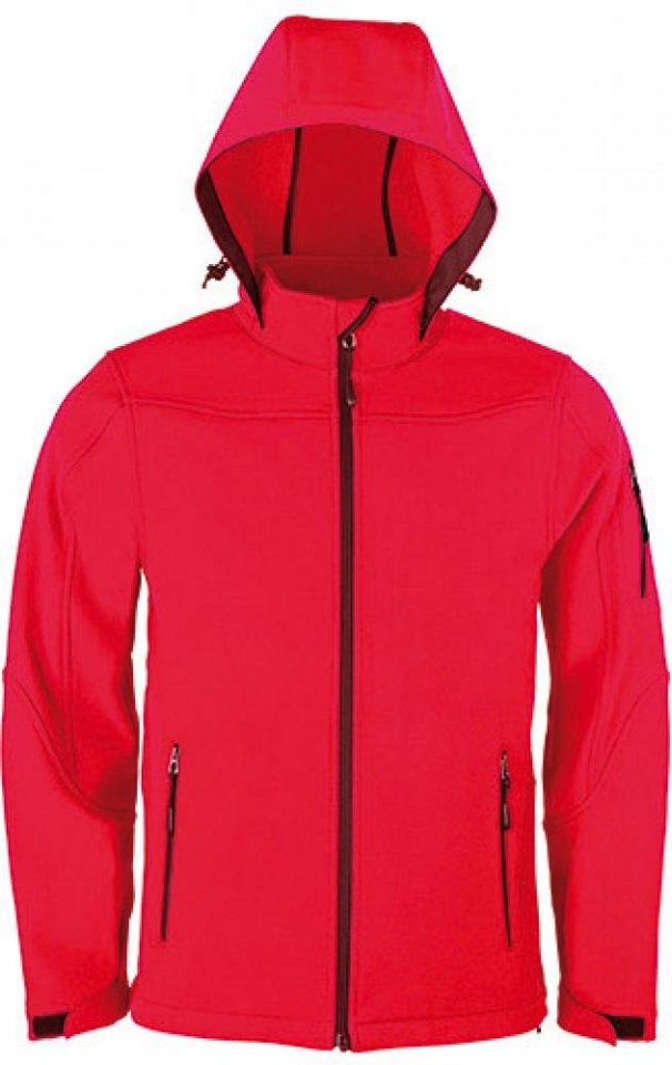 HRM Softshelljacke Herren Jacke Men´s Hooded Soft-Shell Jacket von HRM