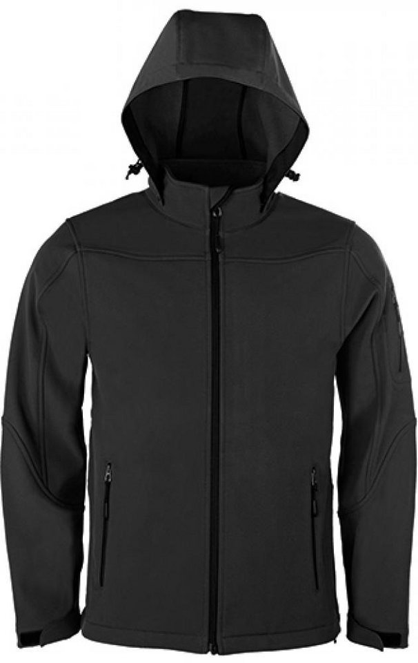 HRM Softshelljacke Herren Jacke Men´s Hooded Soft-Shell Jacket von HRM