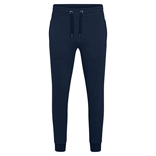HRM Unisex 1500 Premium Joggingpants I Fair Trade Jogginghose Damen & Herren, 285 g/m² I Aus 70% Baumwolle & 30% recyceltem Polyester, Navy, XS von HRM