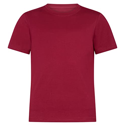 HRM Unisex 2001 T-Shirt, Bordeaux/Burgundy, S von HRM