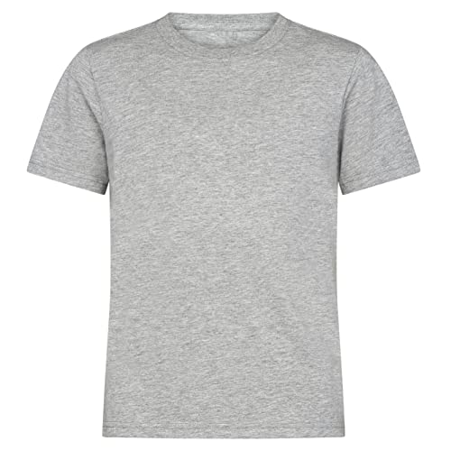 HRM Unisex 2001 T-Shirt, grau-meliert, 152 von HRM