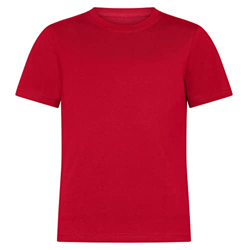 HRM Unisex 2001 T-Shirt, red, 146 von HRM