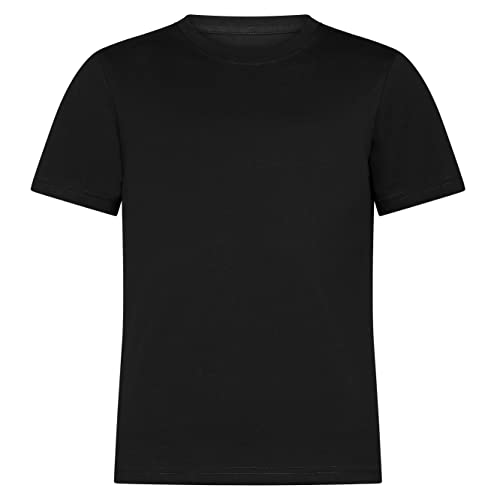 HRM Unisex 2001 T-Shirt, schwarz, 152 von HRM