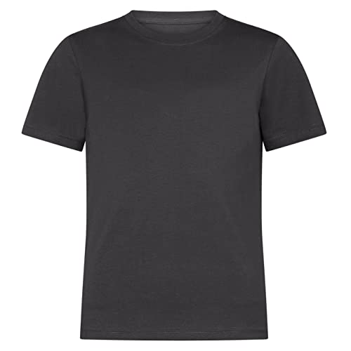 HRM Unisex 2001 T-Shirt, dunkelgrau, 128 von HRM