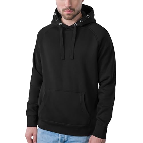 HRM Unisex 903 Kapuzenpullover, schwarz, L von HRM