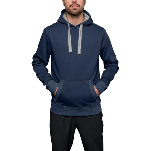 HRM Unisex Sweat Hoodie I Premium Kapuzenpullover für Damen & Herren mit Kontrast-Innenfutter I Basic Hoodie Unisex I Damen- & Herren-Pullover I Hochwertige & nachhaltige Kleidung HRM Unisex Sweat Hoodie I Premium Kapuzenpullover für Damen & Herren mit Kontrast-Innenfutter I Basic Hoodie Unisex I Damen- & Herren-Pullover I Hochwertige & nachhaltige Kleidung von HRM