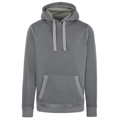 HRM Unisex Sweat Kapuzenpullover, Stone, L von HRM