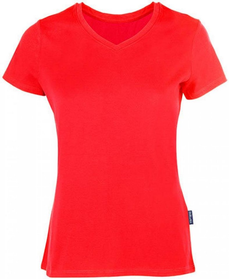 HRM V-Shirt Damen Luxury V-Neck Tees, BSCI zertifizierte Produktion von HRM
