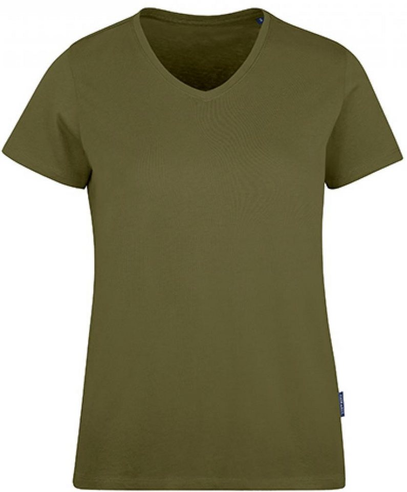 HRM V-Shirt Damen Luxury V-Neck Tees, BSCI zertifizierte Produktion von HRM