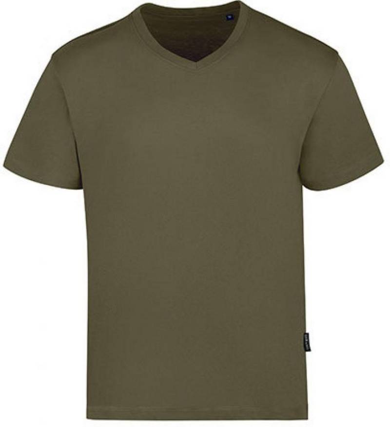 HRM V-Shirt Herren Luxury V-Neck Tees, gekämmte Bio-Baumwolle von HRM