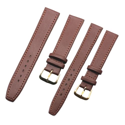 Handgemachtes Armband Ersatzband Lederband Herren Damen Uhrenzubehör(Brown,20mm) von HRTUFN