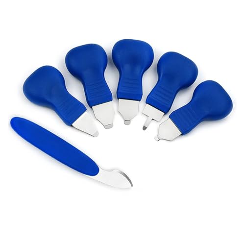 MIUYTRN 6PCS Uhr Hebeln Messer Reparatur Tool Kit Fall Öffner Zurück Abdeckung Entferner Batterie Ersatz Zubehör cuicui(Style 04) von HRTUFN