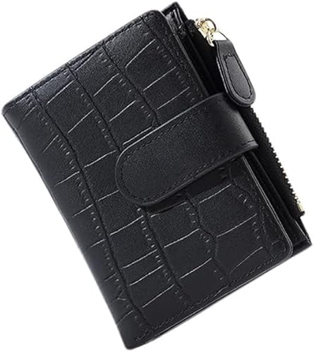 HSAJS Elegante Damen Geldbörse Aus Hochwertigem Leder Mit Krokodilprägung Multifunktional Und Kompakt Ideal Für Den Täglichen Gebrauch Stilvolle Und Praktische Damen Brieftasche von HSAJS