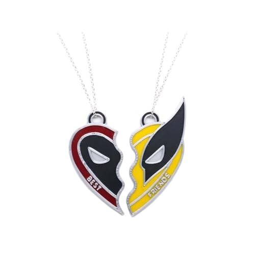 HSAJS Ohrringe Damen Deadpool Spiderman Herz Ohrstecker Gothic Halloween Spinnen Zubehör Party Schmuck Geschenk von HSAJS