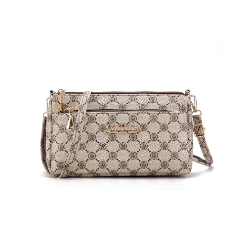 HSAJS Umhängetasche Damen Schultertasche Klein Crossbody Bag Handtasche Mittelgroß Taschen Handbags Kleine Tasche Strandtasche für Women Schultertaschen von HSAJS
