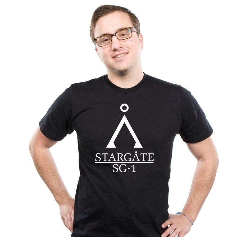 Sg1 T-Shirt Vintage Atlantis Top Unisex Sg-1 Universum von HSApparel
