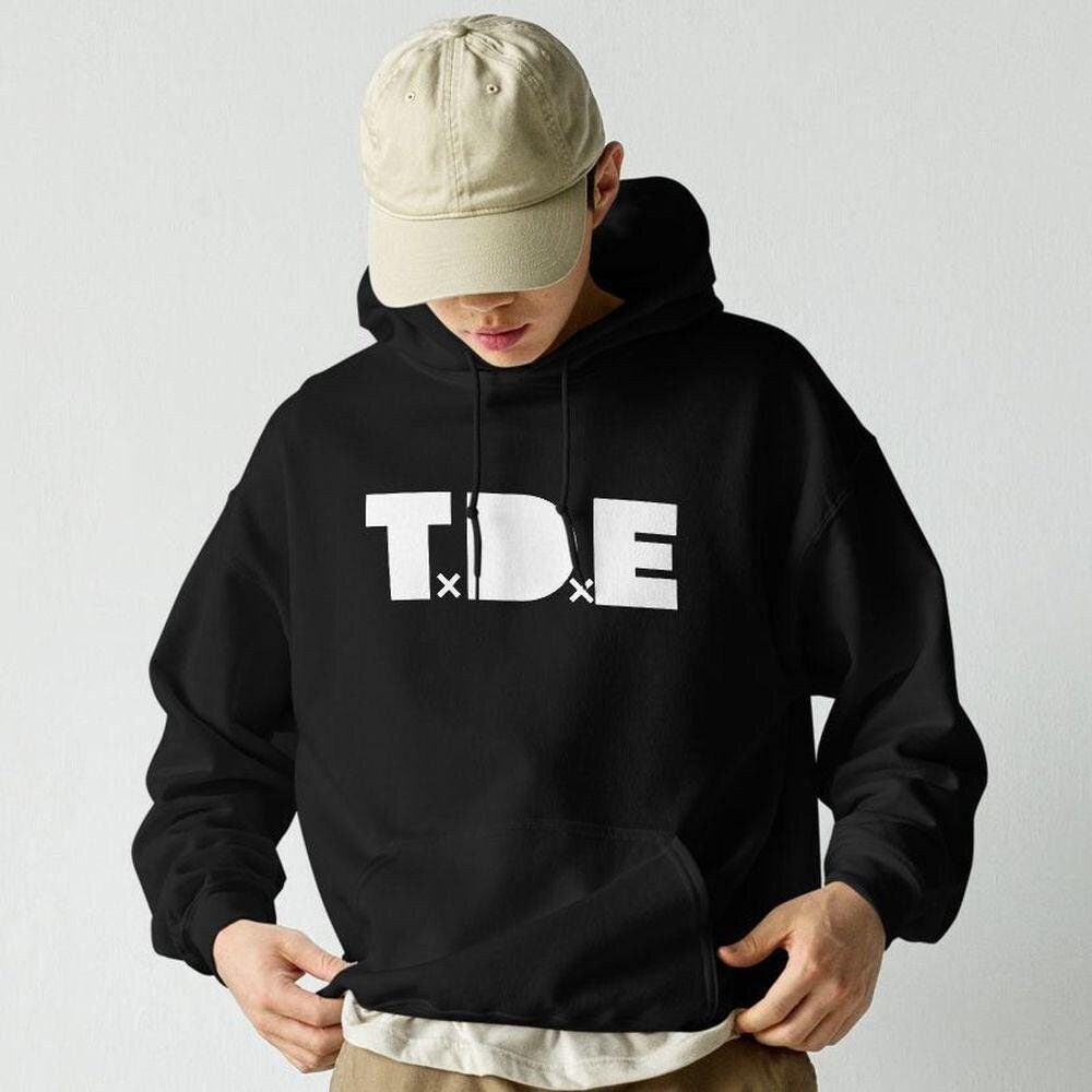 Tde Dreamville Hoodie Kapuze Sweatshirt Pullover Hood Schwarz Rap Hip Hop von HSApparel