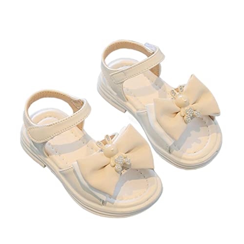 HSD Mädchenmode Prinzessin Sandalen Sommer Koreanische Ausgabe Baby Weiche Sohle Niedliche Schleife Strandschuhe Sandalen von HSD