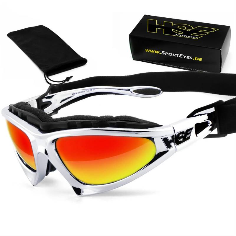 HSE - SportEyes Motorradbrille FALCON-X, Steinschlagbeständig durch Kunststoff-Sicherheitsglas HSE - SportEyes Motorradbrille FALCON-X, Steinschlagbeständig durch Kunststoff-Sicherheitsglas von HSE - SportEyes