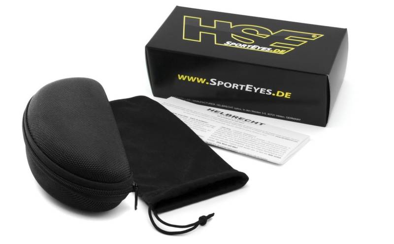 HSE - SportEyes Motorradbrille FALCON-X pol, polarisierte Gläser von HSE - SportEyes