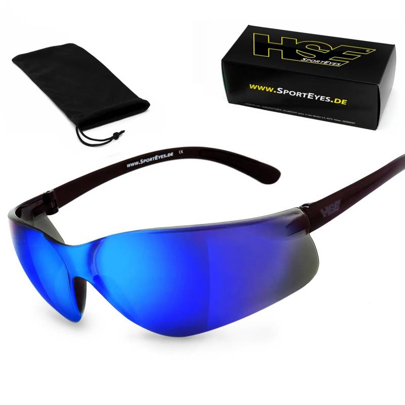HSE - SportEyes Sportbrille DEFENDER 1.0, Steinschlagbeständig durch Kunststoff-Sicherheitsglas HSE - SportEyes Sportbrille DEFENDER 1.0, Steinschlagbeständig durch Kunststoff-Sicherheitsglas von HSE - SportEyes