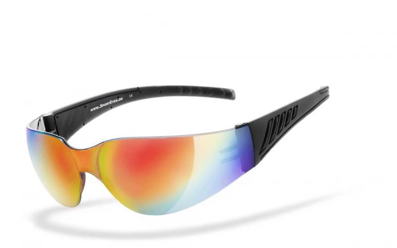 HSE - SportEyes Sportbrille SPRINTER 1.0, Steinschlagbeständig durch Kunststoff-Sicherheitsglas von HSE - SportEyes